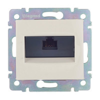 Розетка компьютерная Legrand Valena 695624 скрытая установка слоновая кость один модуль RJ45