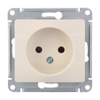 Розетка Schneider Electric Glossa GSL000241 скрытая установка бежевый без заземления