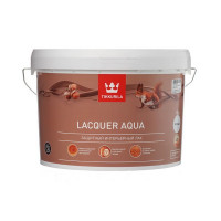Лак акриловый Tikkurila Lacquer Aqua основа EP бесцветный 9 л матовый