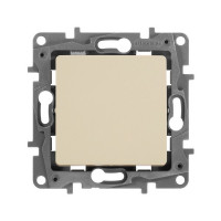 Переключатель Legrand Etika 672309 одноклавишный перекрестный скрытая установка слоновая кость