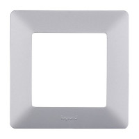Рамка Legrand Valena LIFE 754137 одноместная универсальная алюминий