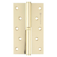 Петля Palladium N 613-S-5 PB правая разъемная 125х75 мм латунь