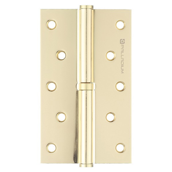 Петля Palladium N 613-S-5 PB правая разъемная 125х75 мм латунь