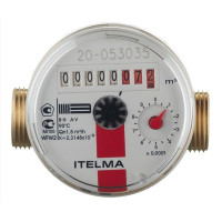 Счетчик для горячей воды Itelma WFW20 DN15 80 мм без сгонов
