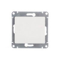 Переключатель Schneider Electric Glossa GSL000161 одноклавишный на 2 направления скрытая установка белый