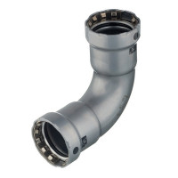 Угол Viega Megapress SC-Contur (694548) 90° 1 1/4" DN32 пресс нелегированная оцинкованная сталь