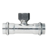 Тройник VALTEC (VTi.932.I.220422) 22 мм х 1/2 ВР(г) х 22 мм нержавеющая сталь
