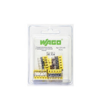 Клемма на 5 проводов Wago 2273-245 0,5-2,5 кв. мм с пастой (6 шт.)