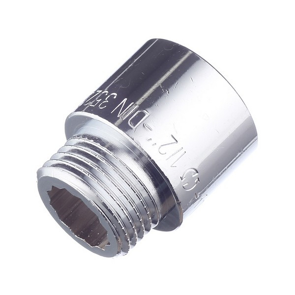 Удлинитель Stout (SFT-0002-001220) 20 мм х 1/2 ВР(г) х 1/2 НР(ш) латунный