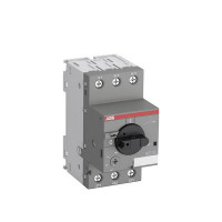 Автоматический выключатель защиты двигателя ABB MS116-0.63 (1SAM250000R1004) 3P 0,63А 50 кА 690 В на DIN-рейку/монтажную плату