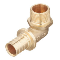 Угол Stout (SFA-0005-002534) 25 мм х 3/4 НР(ш) латунный