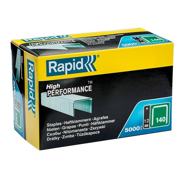 Скобы для степлера Rapid (11912311) тип 140 12 мм стальной (5000 шт.)
