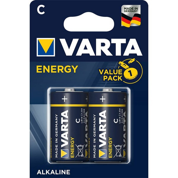 Батарейка VARTA LR14 1,5 В 7600 мАч (2 шт.)