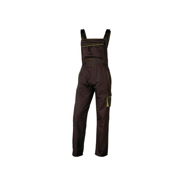 Полукомбинезон рабочий Delta Plus Panostyle (M6SALMAXG) 52-54 рост 180-188 см цвет коричневый/зеленый