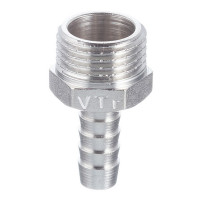 Штуцер VALTEC (VTr.650.N.0410) для присоединения шланга 1/2 НР(ш) х 10 мм латунный