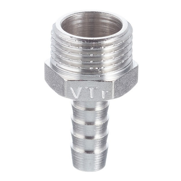 Штуцер VALTEC (VTr.650.N.0410) для присоединения шланга 1/2 НР(ш) х 10 мм латунный