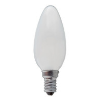 Лампа накаливания Osram CLAS B FR 40 Вт E14 свеча 2700К теплый белый свет 220 В матовая