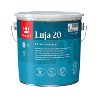 Краска водно-дисперсионная Tikkurila Luja 20 Puolihimmea моющаяся белая основа А 2,7 л