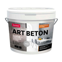 Штукатурка декоративная с эффектом бетона Bayramix Аrt Beton микроцемент AB-01 светло-серый 10 кг