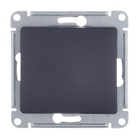 Выключатель Schneider Electric Glossa GSL000711 одноклавишный скрытая установка антрацит
