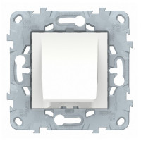 Вывод кабеля Schneider Electric Unica NEW NU586218 скрытая установка белый