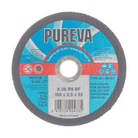Круг отрезной по металлу Pureva 150х22х2,5 мм