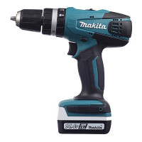 Дрель-шуруповерт аккумуляторная ударная Makita HP347DWE 14,4В 2х1,5Ач Li-Ion