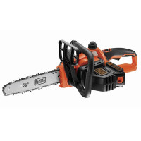 Пила цепная аккумуляторная Black+Decker GKC1825L20-QW 10" шаг 3/8" паз 1,1 мм 40 звеньев Li-Ion 18В 2Ач