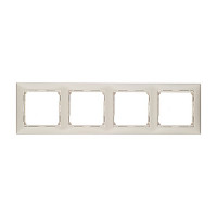 Рамка Legrand Valena 695634 четырехместная универсальная слоновая кость