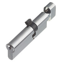 Цилиндр Palladium AL 35Т01х55 CP 90 (35х55) мм ключ/вертушка хром