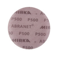 Диск шлифовальный Mirka Abranet d125 мм P500 на липучку сетчатая основа (5 шт.)