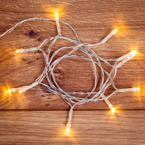 Гирлянда светодиодная Neon-Night Универсальная 10 LED свечение мультиколор 1,2 м (303-073)
