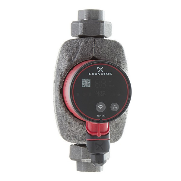 Циркуляционный насос для систем отопления Grundfos Alpha3 25-60 (99371971) DN25 подъем 6 м 180 мм