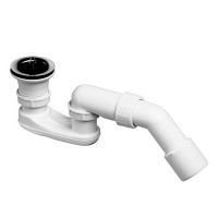 Сифон для душевого поддона VIEGA 312138 1 1/2"х40/50 мм c выпуском D 52 мм и пробкой
