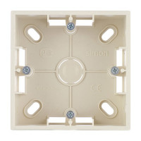Коробка монтажная Simon 15 1590751-031 открытая установка слоновая кость