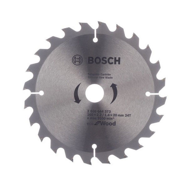 Диск пильный по дереву Bosch Spedline ECO (2608644373) 160х16/20х2,2 мм 24 зуба