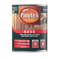 Антисептик Pinotex Base грунтовочный для дерева бесцветный 1 л