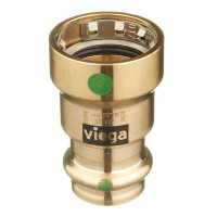 Соединитель Viega Megapress SC-Contur (736279) 20 мм х 3/4" пресс бронзовый
