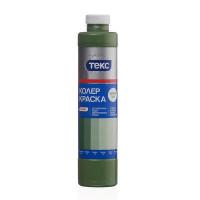 Колер краска Текс Профи зеленая №14 0,75 л