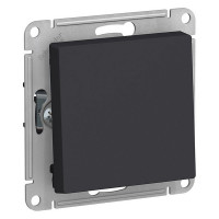 Переключатель Schneider Electric Atlas Design ATN001071 одноклавишный перекрестный скрытая установка карбон