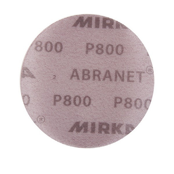Диск шлифовальный Mirka Abranet d150 мм P800 на липучку сетчатая основа (5 шт.)