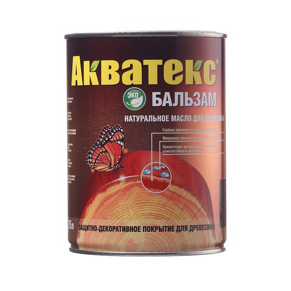 Масло Акватекс Бальзам для дерева палисандр 0,75 л