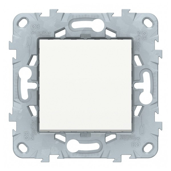 Выключатель Schneider Electric Unica NEW NU520118 одноклавишный скрытая установка белый