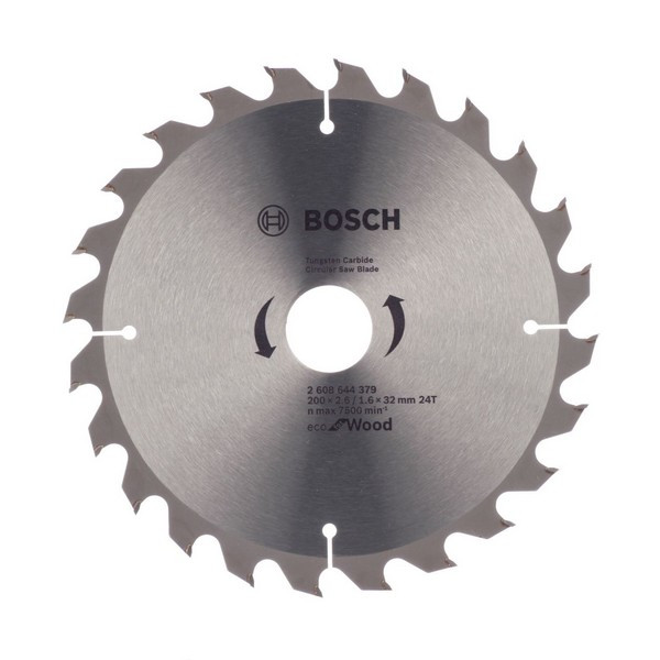 Диск пильный по дереву Bosch Optiline ECO (2608644379) 200х32х2,5 мм 24 зуба