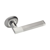 Ручка дверная Palladium Revolution Inizio SC/CP круглая розетка (хром)