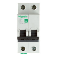Автоматический выключатель Schneider Electric Easy9 (EZ9F56232) 2P 32А тип C 6 кА 220 В на DIN-рейку