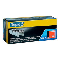 Скобы для степлера Rapid (11856250) тип 53 6 мм стальной (5000 шт.)