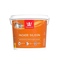 Краска водно-дисперсионная фасадная Tikkurila Facade Silicon белая основа VVA 2,7 л