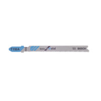 Пилки для лобзика Bosch T118A (2608631013) по металлу L67 мм прямой рез (5 шт.)