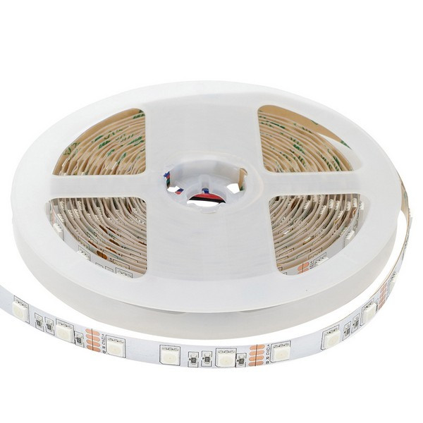 Лента светодиодная SMD 5050 Apeyron RGB свет 72 Вт 12 В IP20 5 м